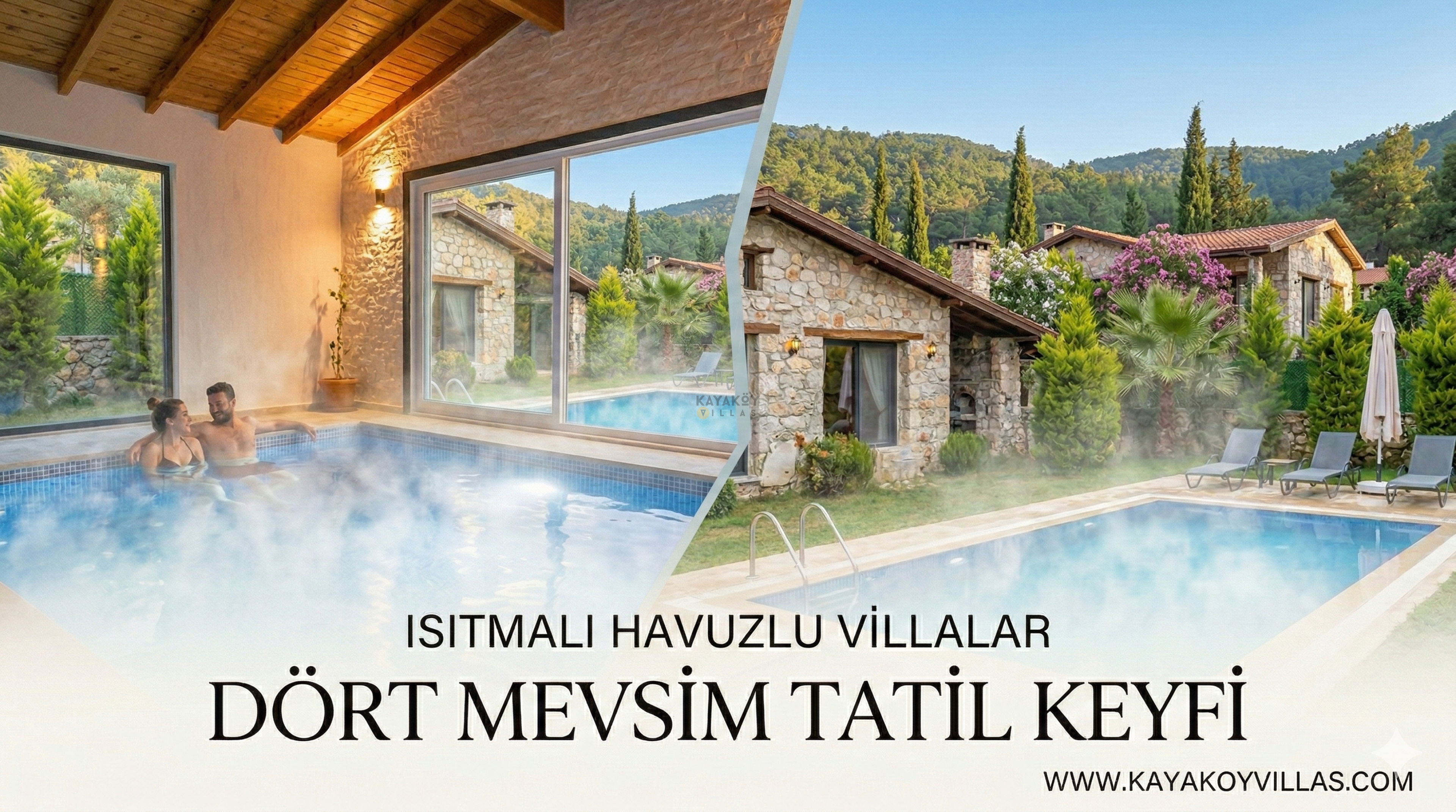 Isıtmalı Havuzlu Villalar