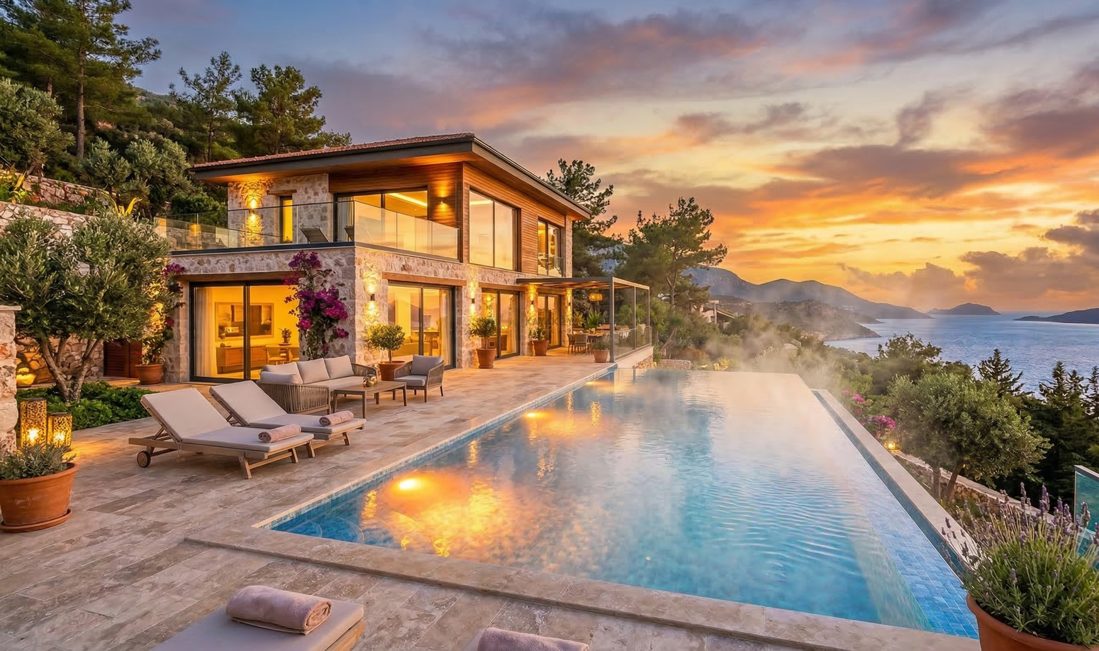 Isıtmalı Havuzlu Villalar