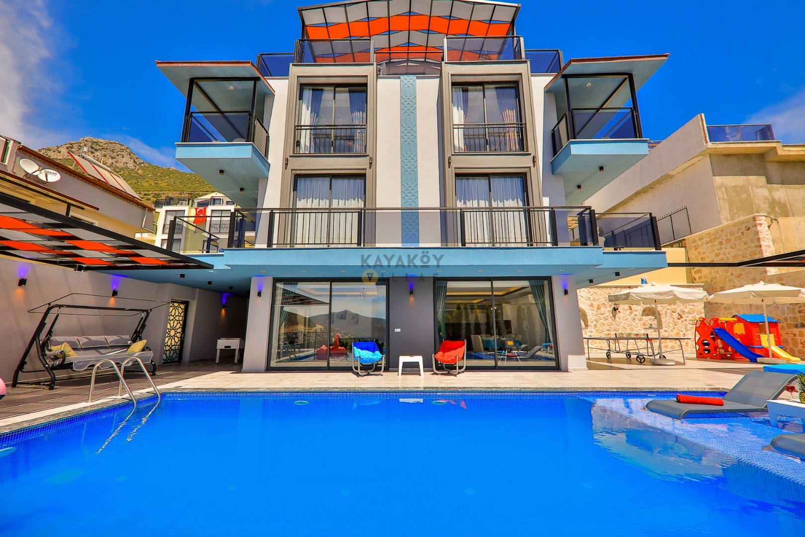 Villa Mondi Deniz Manzaralı Saunalı Villa