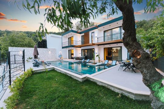Villa Tecna Duo Kaş Kalkan Patara Bölgesinde Kiralık Villa