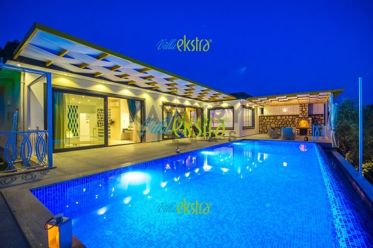 Villa Safran Kaş Kalkan Üzümlü Bölgesinde Kiralık Villa